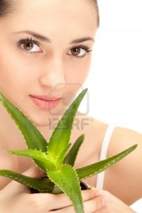 woman-s-face-with-aloe